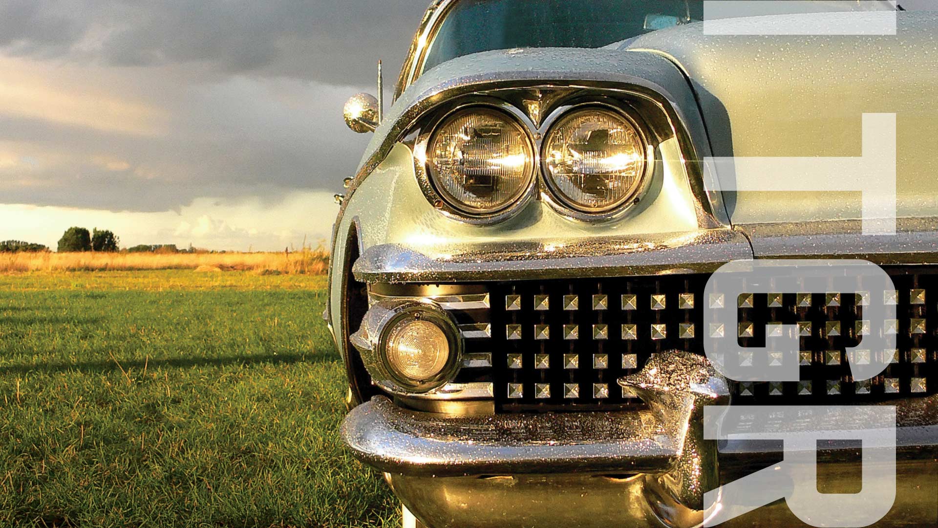 DVLA Auction website cover image showing the front of a car in field