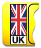 Great Britian Flag for Number Plates