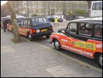 Number Plates Taxi Advert