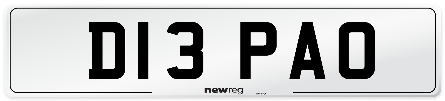 D13+PAO