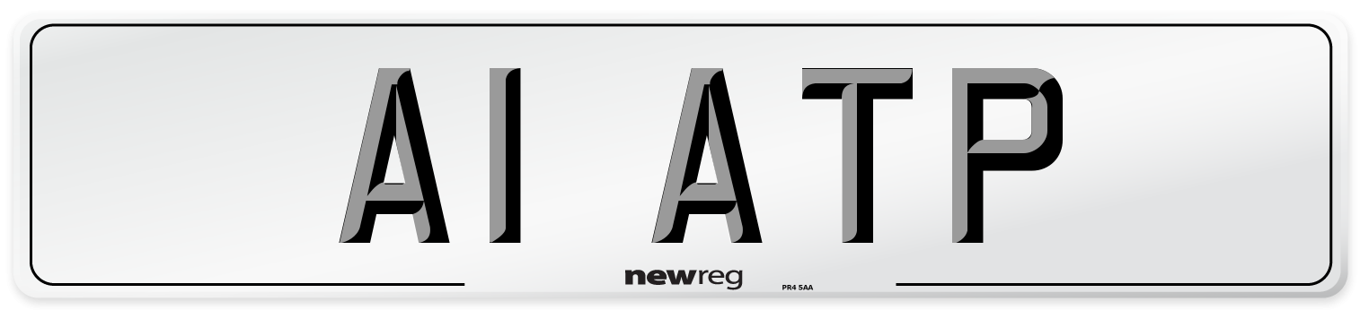 A1 ATP Front Number Plate