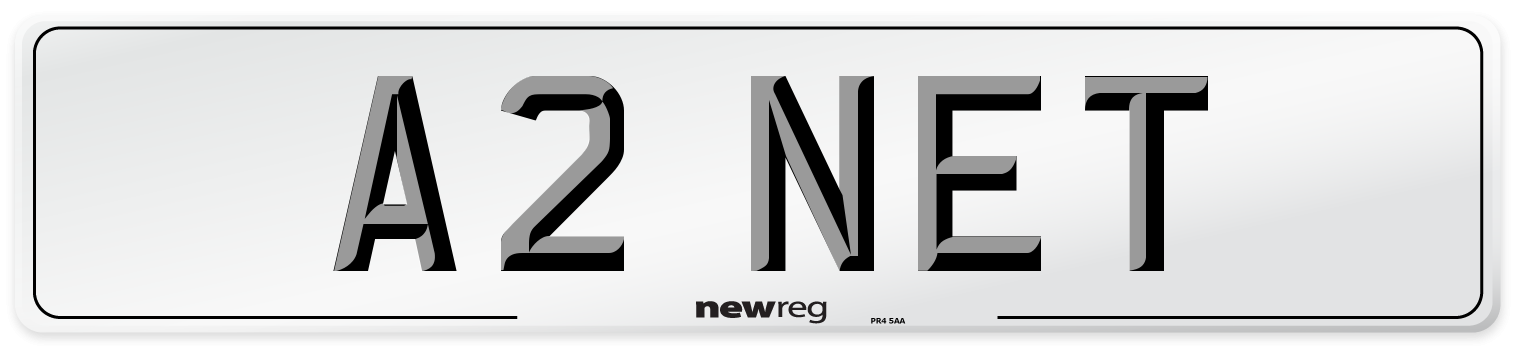 A2 NET Front Number Plate