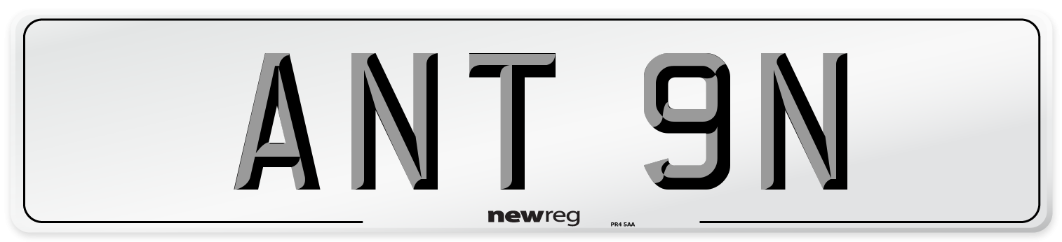 ANT 9N Front Number Plate