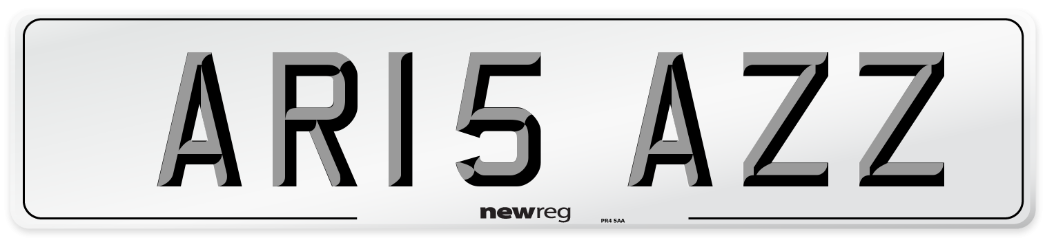 AR15 AZZ Front Number Plate