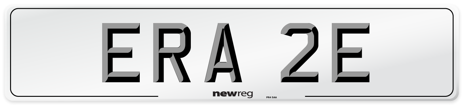 ERA 2E Front Number Plate