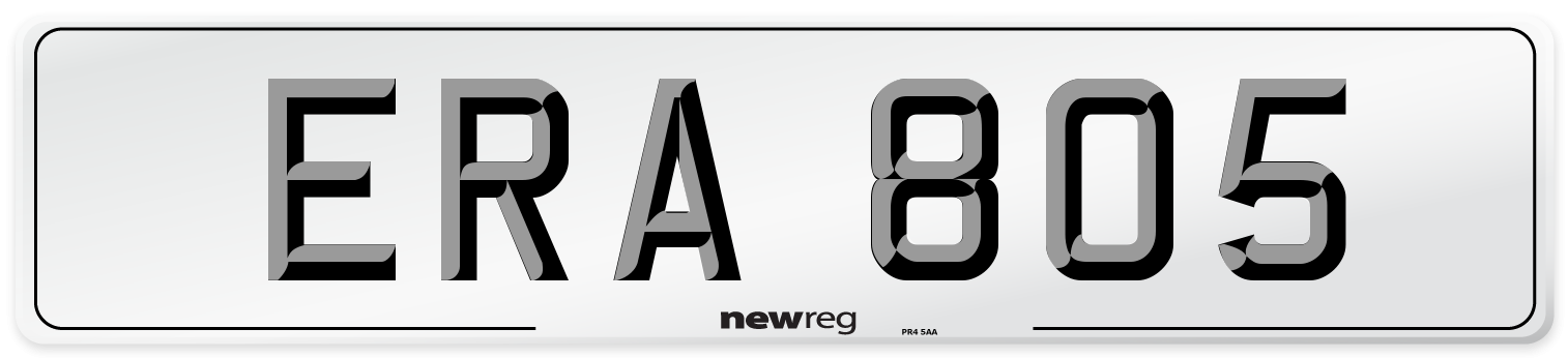 ERA 805 Front Number Plate
