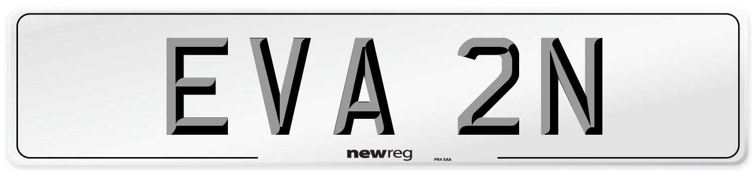 EVA 2N Front Number Plate