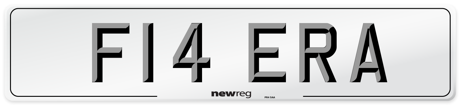 F14 ERA Front Number Plate