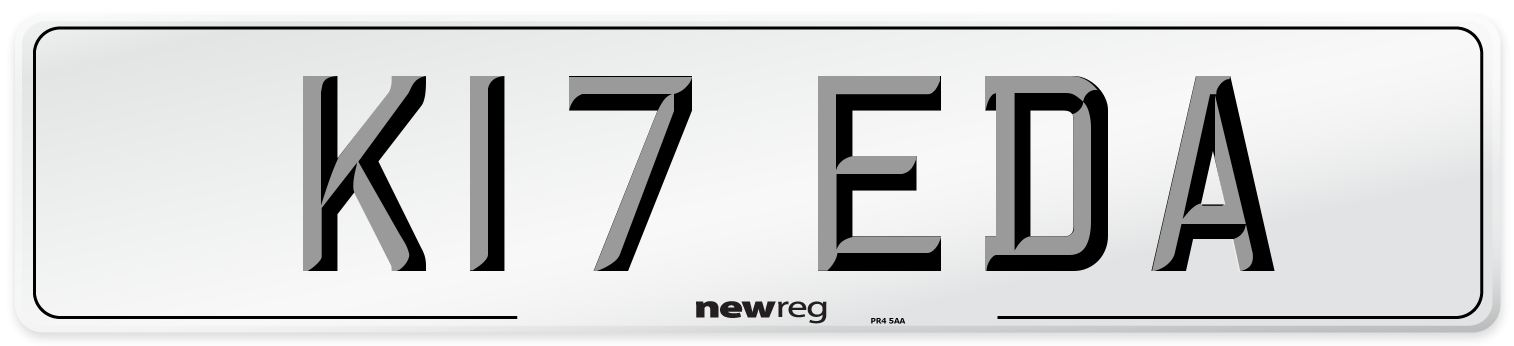 K17 EDA Front Number Plate