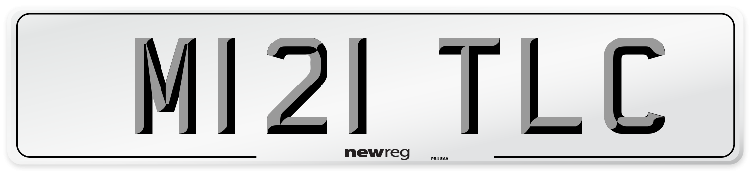 M121 TLC Front Number Plate