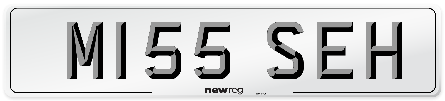M155 SEH Front Number Plate