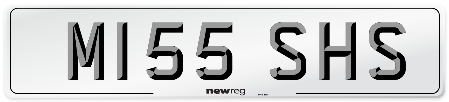 M155 SHS Front Number Plate