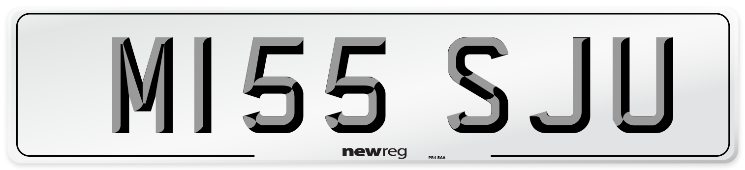 M155 SJU Front Number Plate