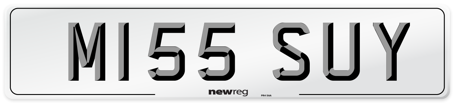 M155 SUY Front Number Plate