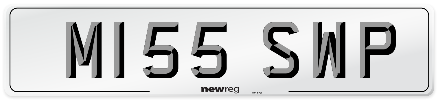 M155 SWP Front Number Plate