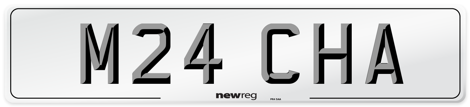 M24 CHA Front Number Plate