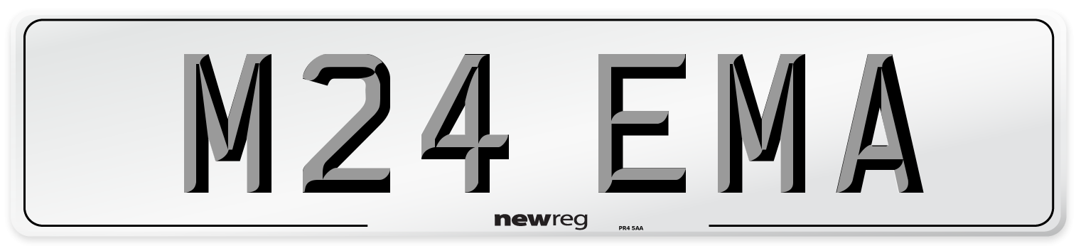 M24 EMA Front Number Plate