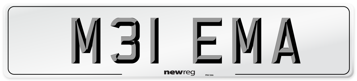 M31 EMA Front Number Plate