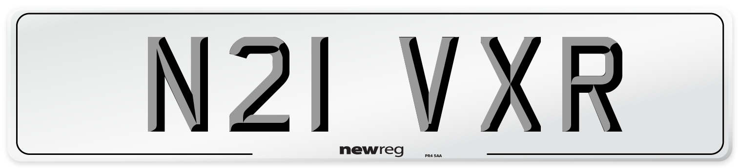 N21 VXR Front Number Plate