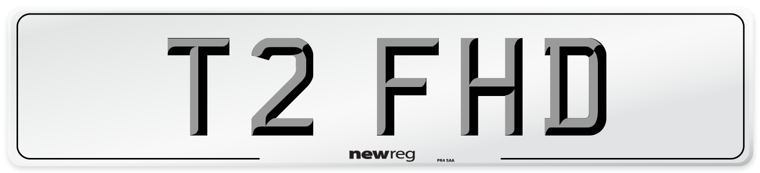 T2 FHD Front Number Plate