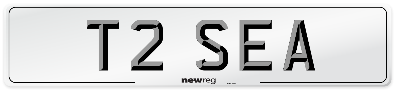 T2 SEA Front Number Plate