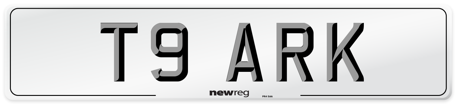 T9 ARK Front Number Plate