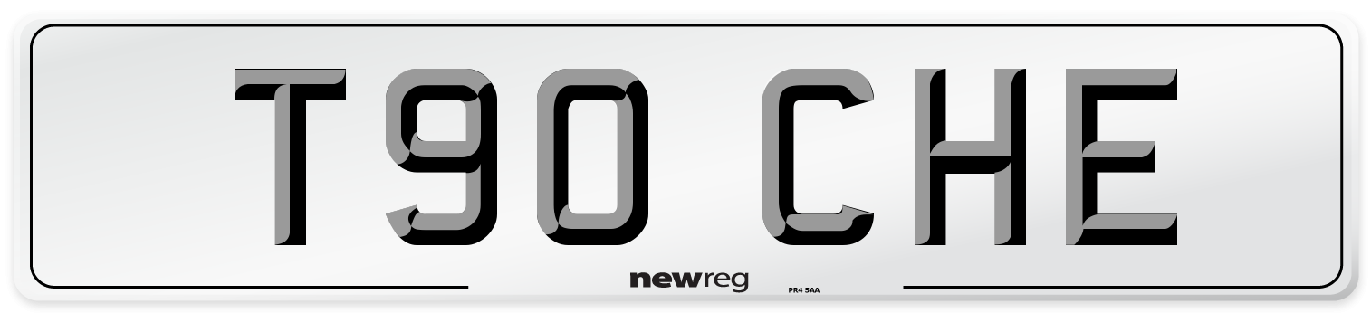 T90 CHE Front Number Plate