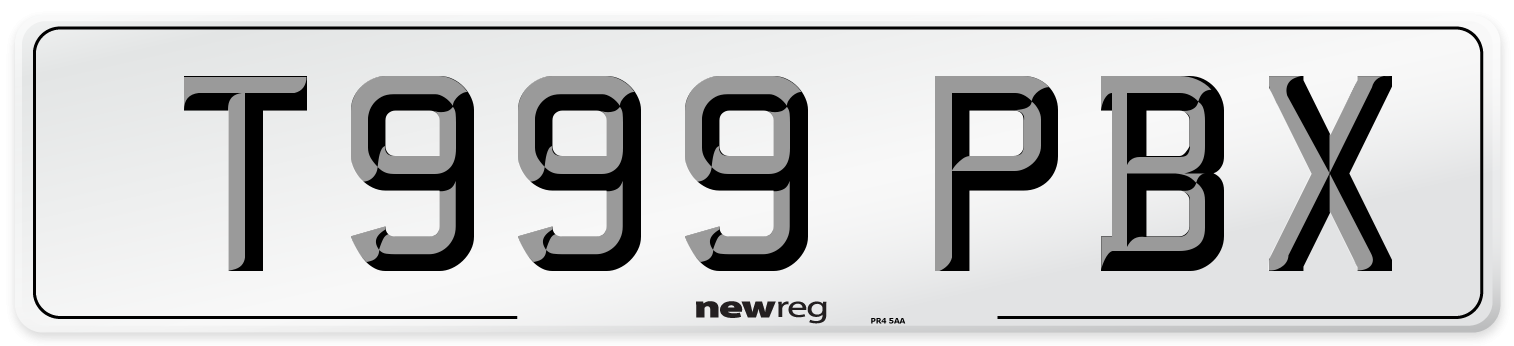T999 PBX Front Number Plate