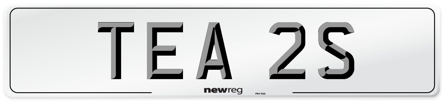 TEA 2S Front Number Plate
