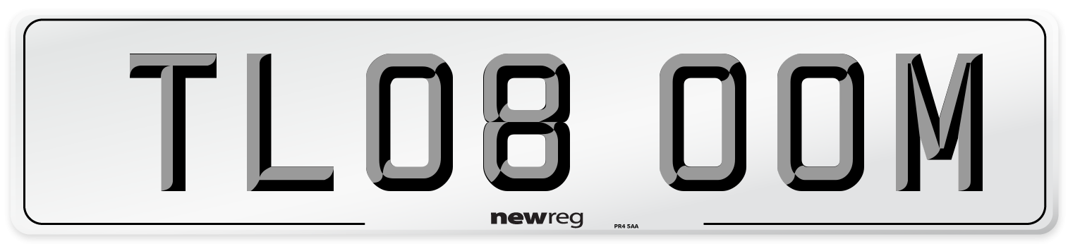 TL08 OOM Front Number Plate
